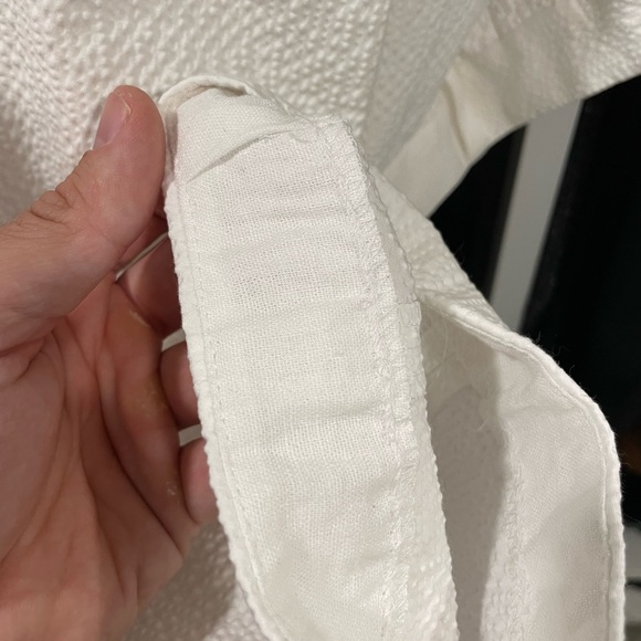 SUITSUPPLY White Double Breasted Seersucker Stretch Cotton Suit 40R Retail $799 - Picture 11 of 13